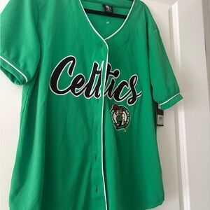 Green Celtics Men’s Large Jersey